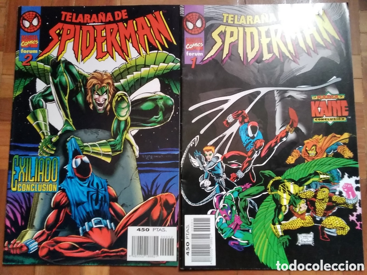 C&oacute;mics: Spiderman telara&ntilde;a de comic colecci&oacute;n completa 2 n&uacute;meros - Foto 1