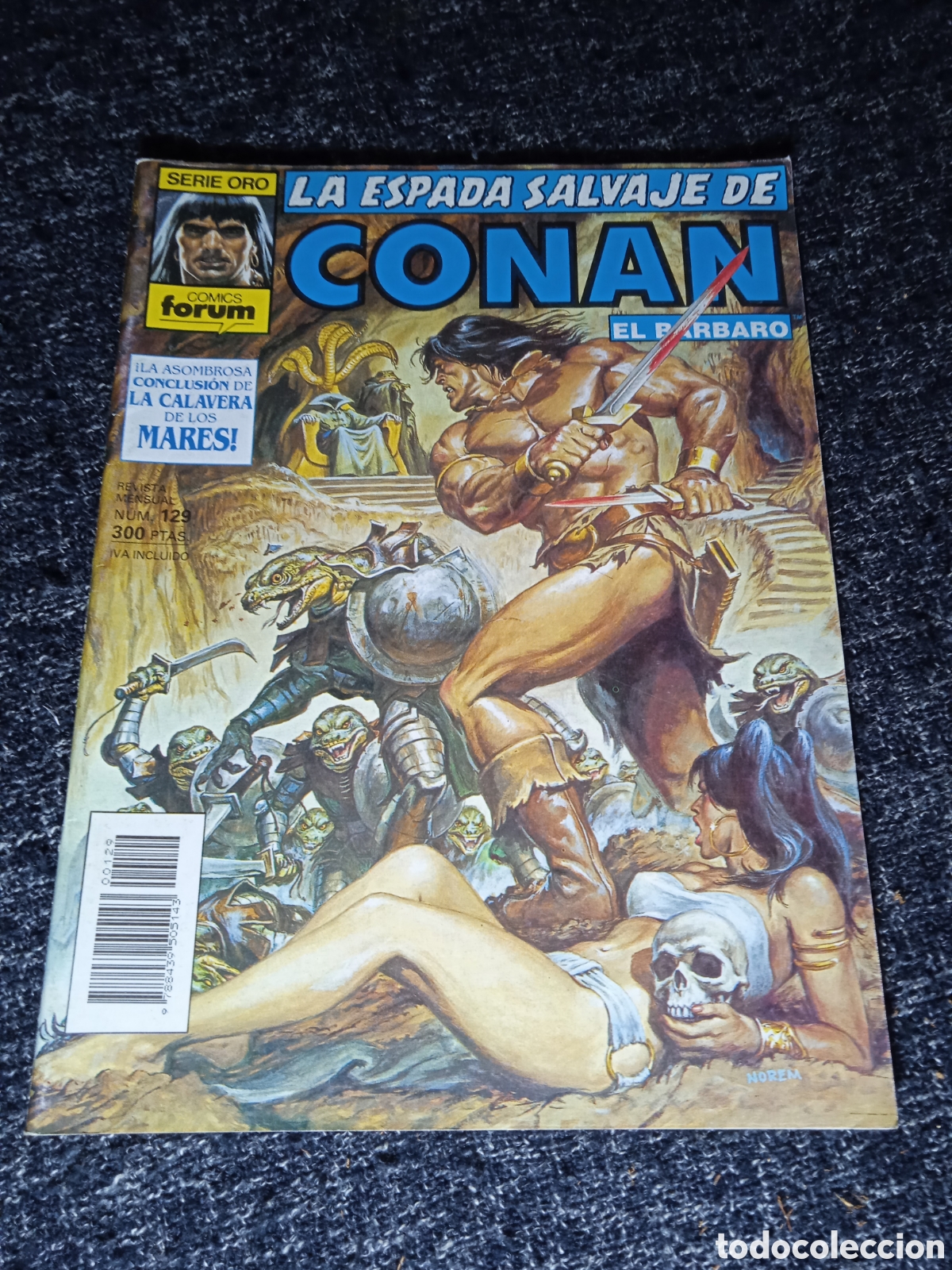 C&oacute;mics: LA ESPADA SALVAJE DE CONAN N&ordm; 129 - 1&ordf; - PRIMERA EDICION - Foto 1