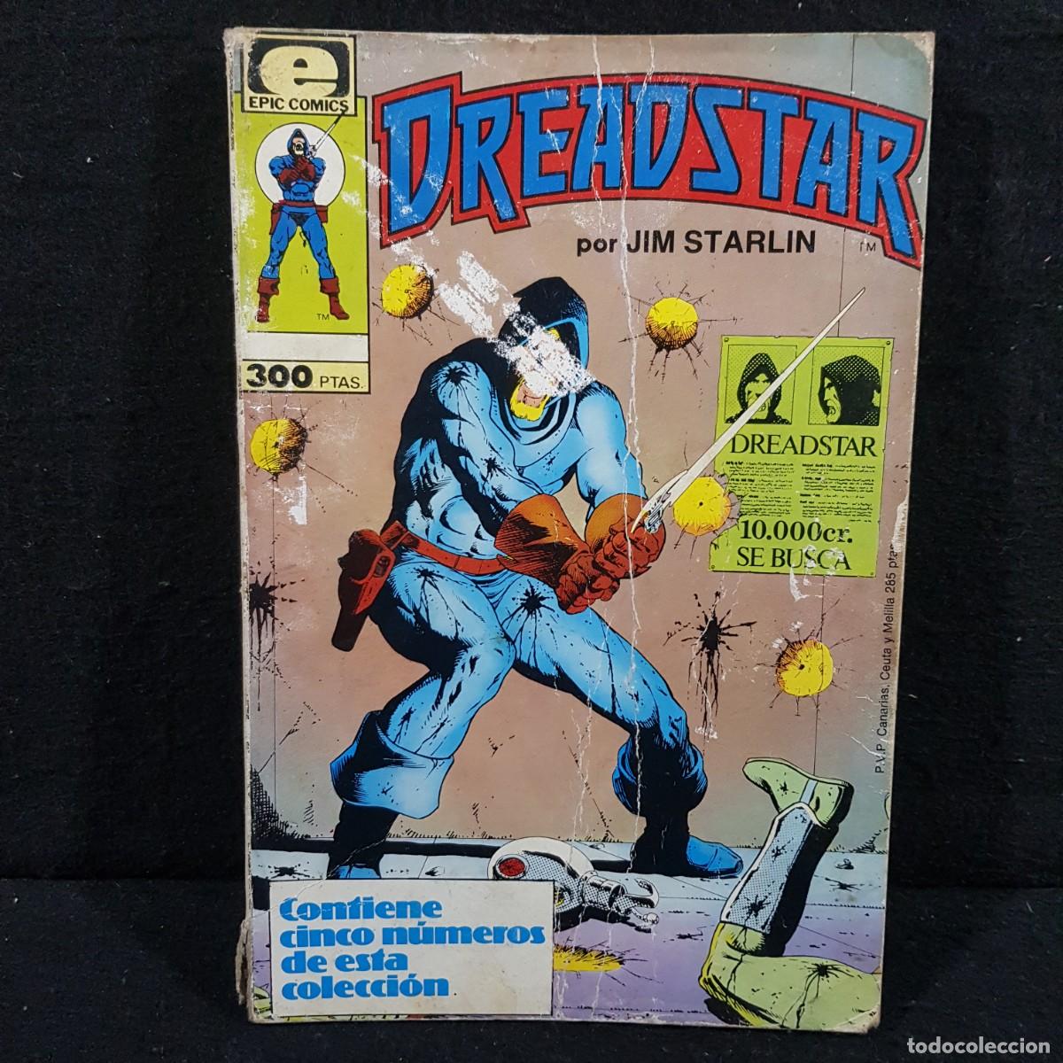 C&oacute;mics: EPIC COMICS - DREADSTAR - COMICS FORUM - JUVENIL - MARVEL COMICS - 5 COMICS EN 1 / 401 - Foto 1