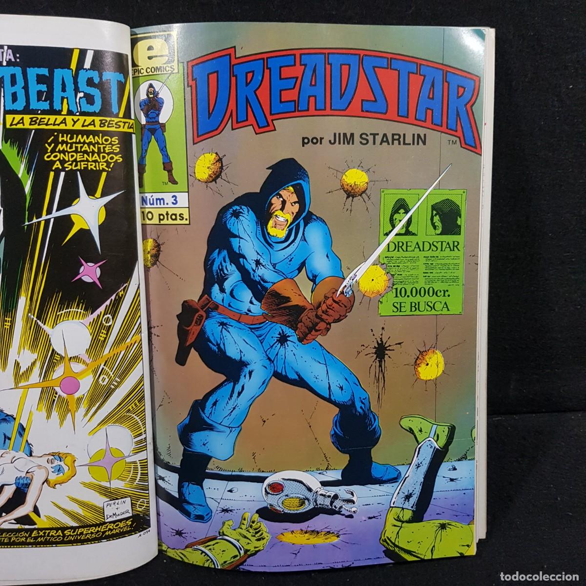 C&oacute;mics: EPIC COMICS - DREADSTAR - COMICS FORUM - JUVENIL - MARVEL COMICS - 5 COMICS EN 1 / 401 - Foto 6