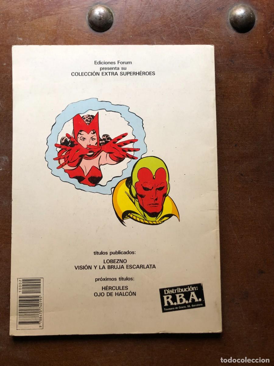 C&oacute;mics: Visi&oacute;n y la Bruja Escarlata. Colecci&oacute;n Extra Superh&eacute;roes. N&ordm; 2. Forum. - Foto 2