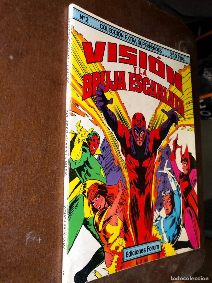 C&oacute;mics: Visi&oacute;n y la Bruja Escarlata. Colecci&oacute;n Extra Superh&eacute;roes. N&ordm; 2. Forum. - Foto 3