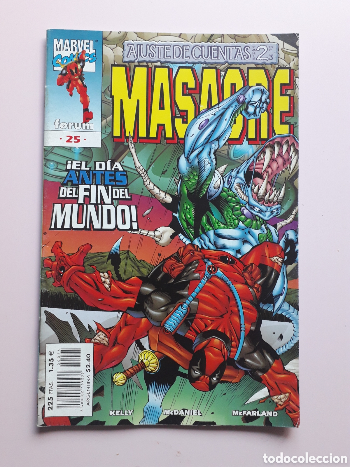 C&oacute;mics: Masacre Deadpool vol 3 num 25. - Foto 1