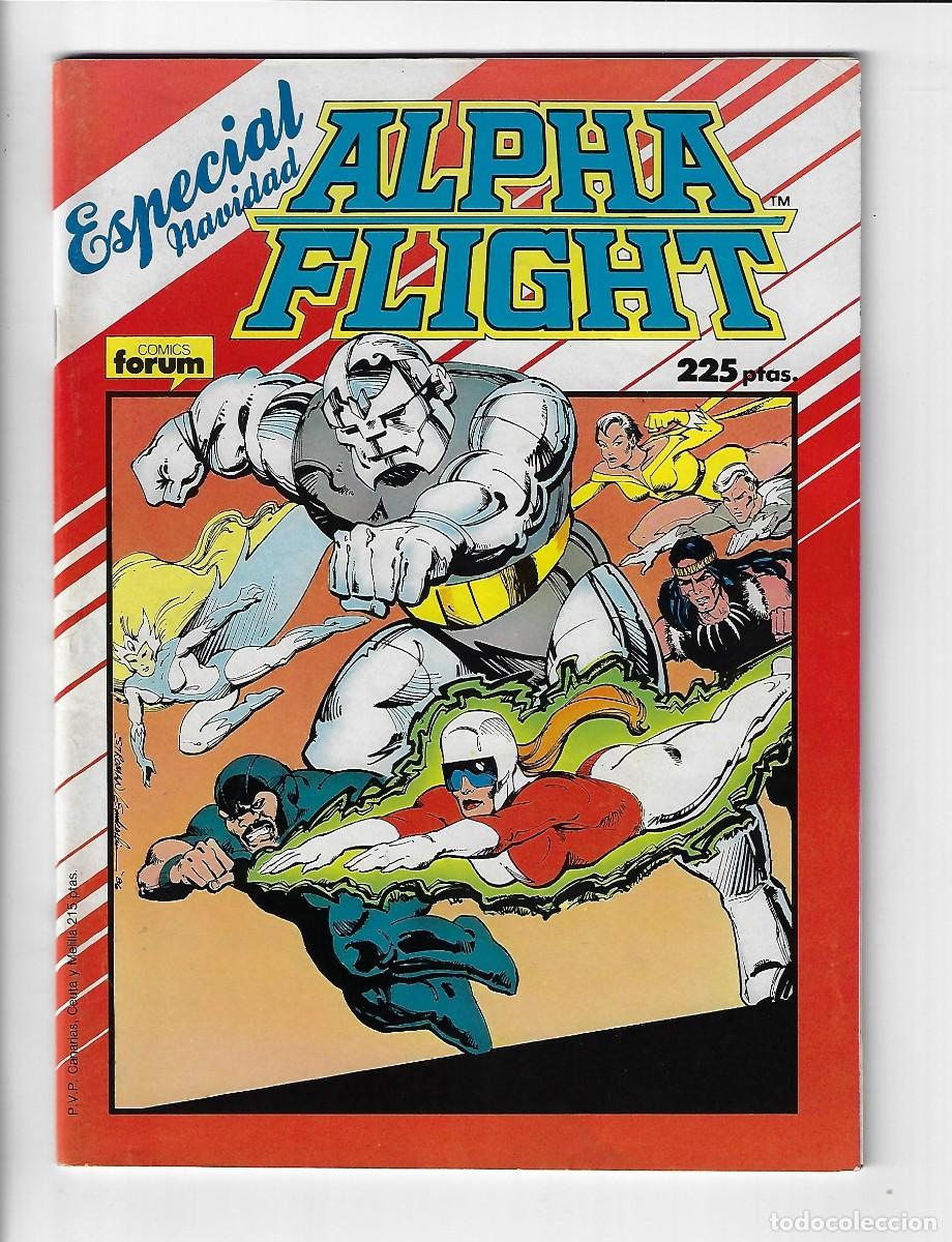 C&oacute;mics: Planeta. Forum. Alpha flight. Especial navidad. 1987. - Foto 1