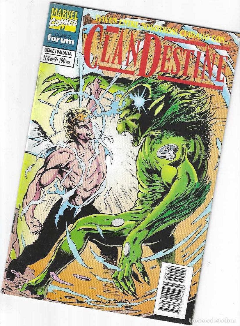 C&oacute;mics: CLANDESTINE N&ordm; 4 - ALAN DAVIS - GRAPA FORUM - BUEN ESTADO - Foto 1