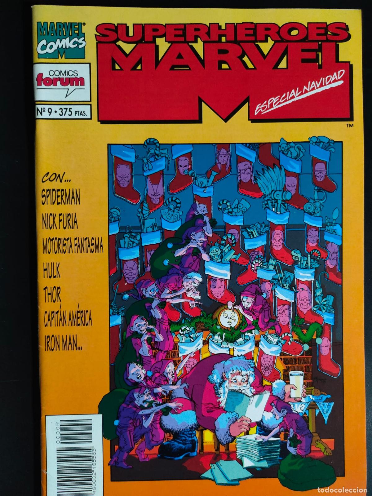 C&oacute;mics: SUPERHEROES MARVEL NUMERO 9 - Foto 1