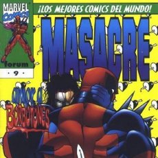 Cómics: MASACRE VOL. 1 - Nº 09 (FORUM, 1998)