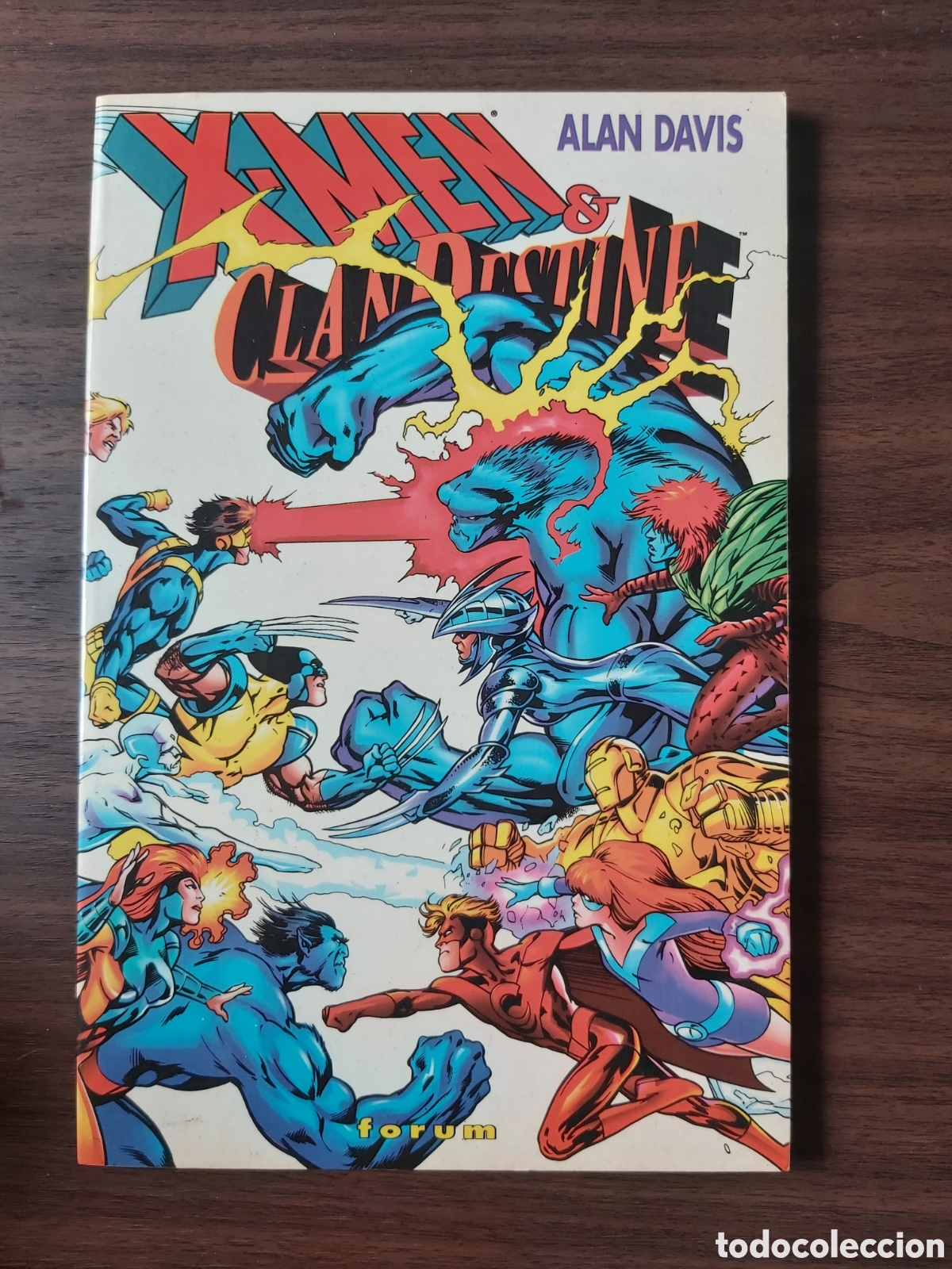 C&oacute;mics: X-MEN & CLANDESTINE. ALAN DAVIS. FORUM, 1997. - Foto 1