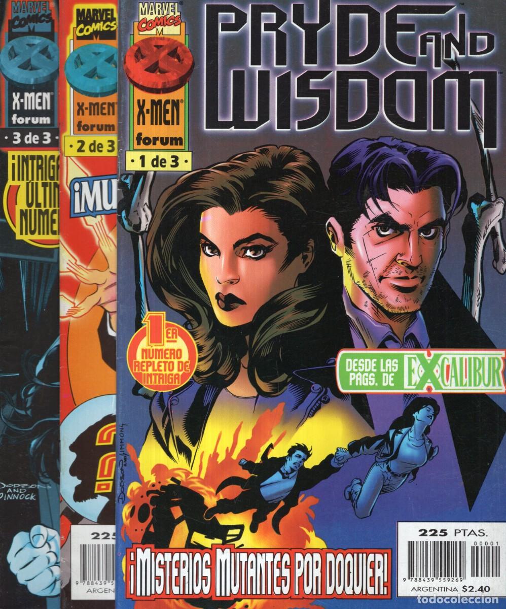 C&oacute;mics: PRYDE AND WISDOM COMPLETA 1 A 3 - FORUM - ESTADO EXCELENTE - Foto 1