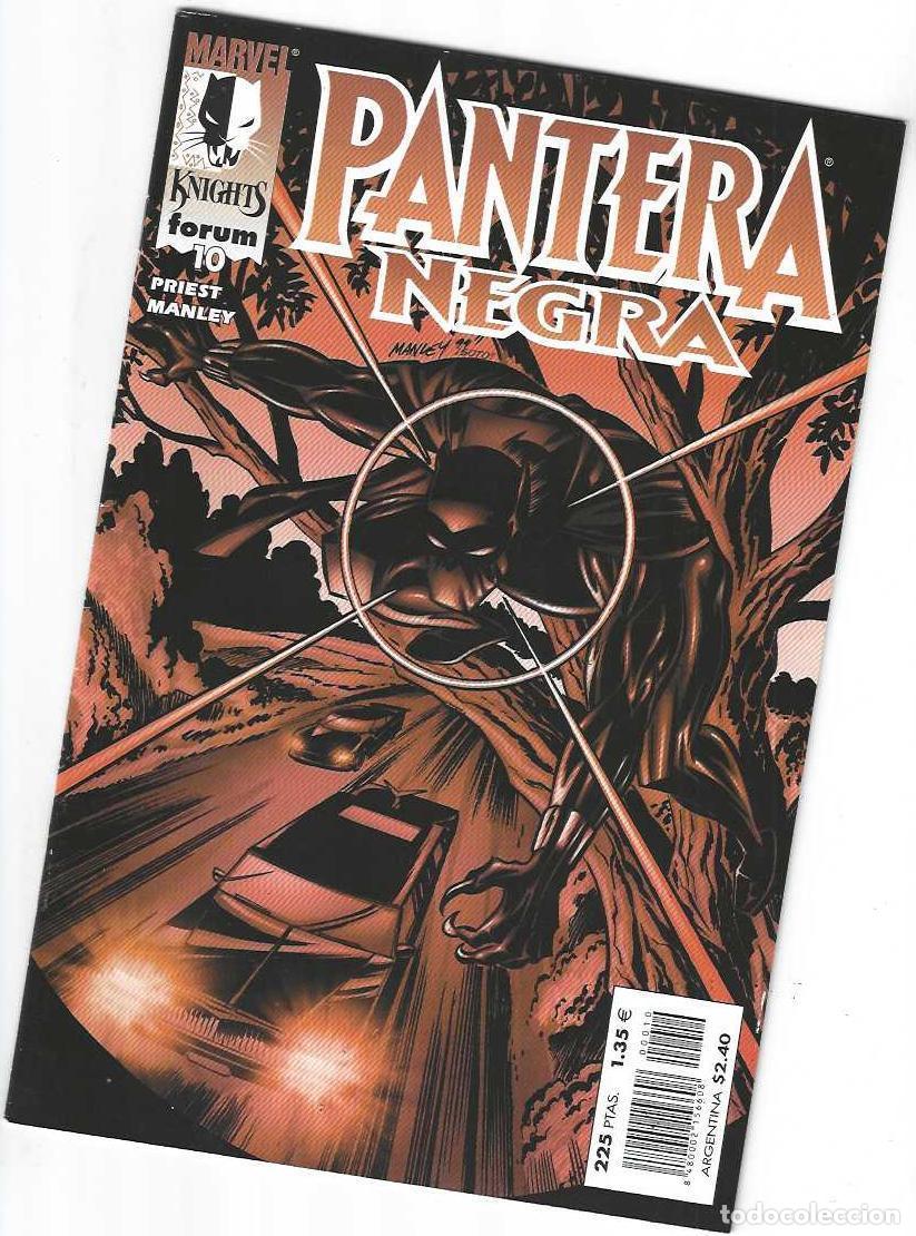 C&oacute;mics: PANTERA NEGRA N&ordm; 10 - MARVEL KNIGHTS - BUEN ESTADO - Foto 1