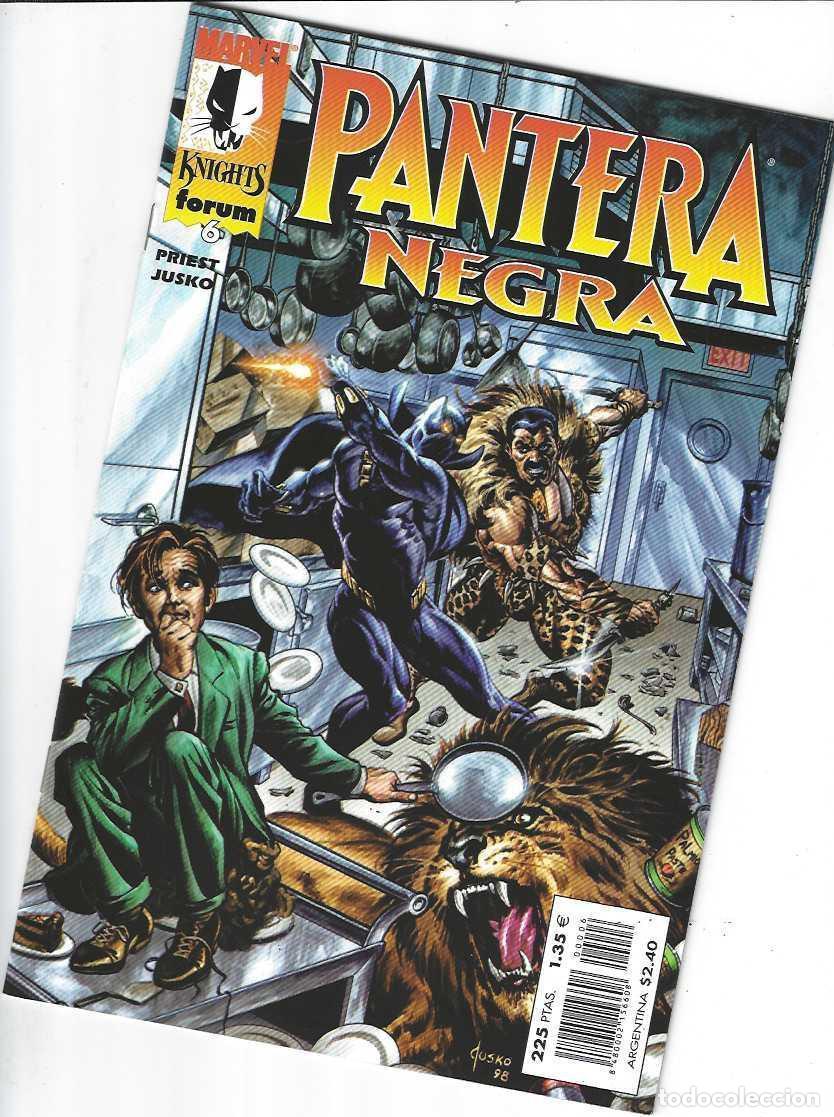 C&oacute;mics: PANTERA NEGRA N&ordm; 6 - MARVEL KNIGHTS - BUEN ESTADO - Foto 1