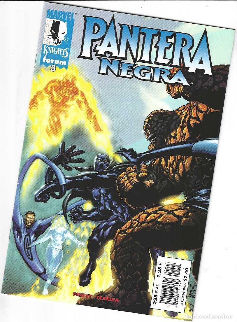 C&oacute;mics: PANTERA NEGRA N&ordm; 3 - MARVEL KNIGHTS - BUEN ESTADO - Foto 1