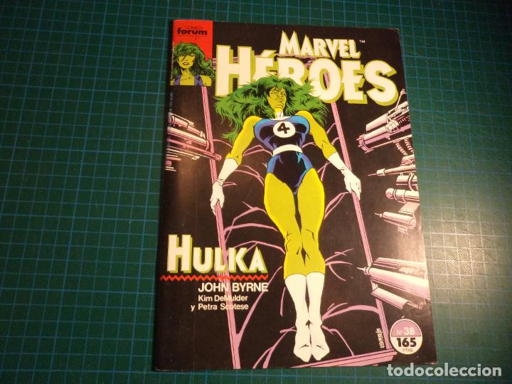 C&oacute;mics: Marvel Heroes. N&ordm; 38. Forum. (Av-9). - Foto 1