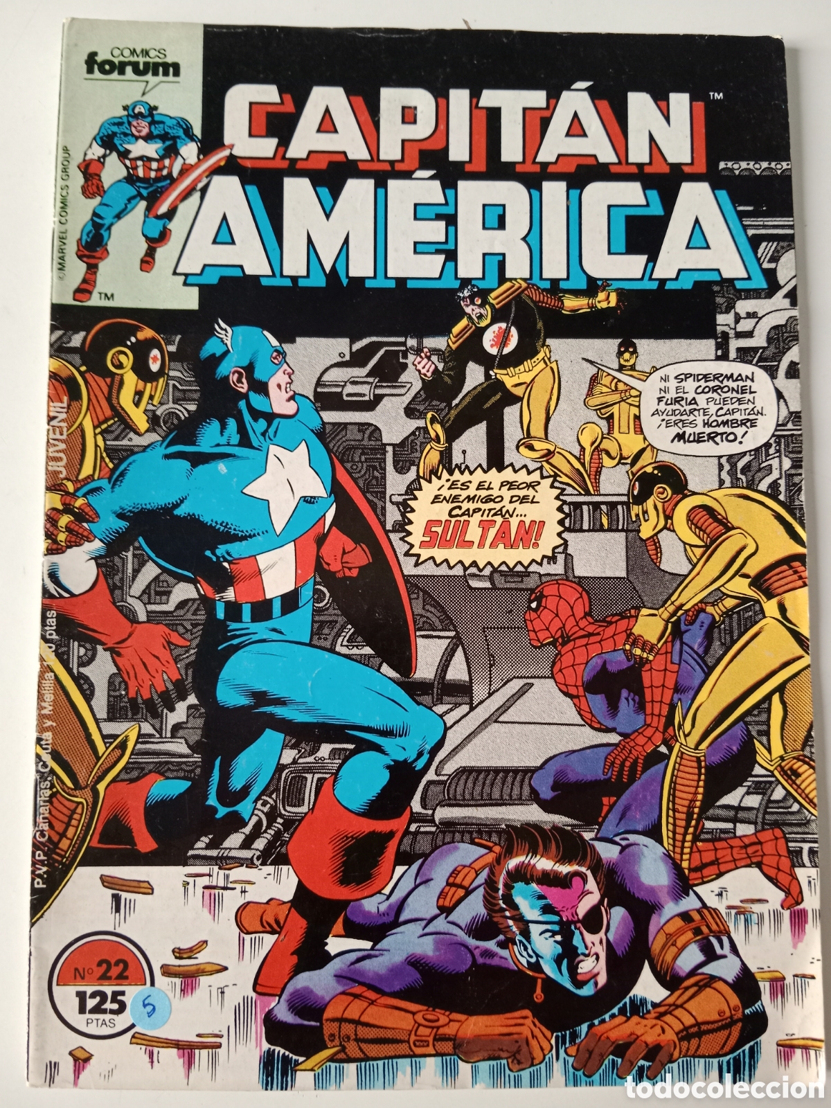 C&oacute;mics: CAPIT&Aacute;N AMERICA N&deg;. 22 - Foto 1