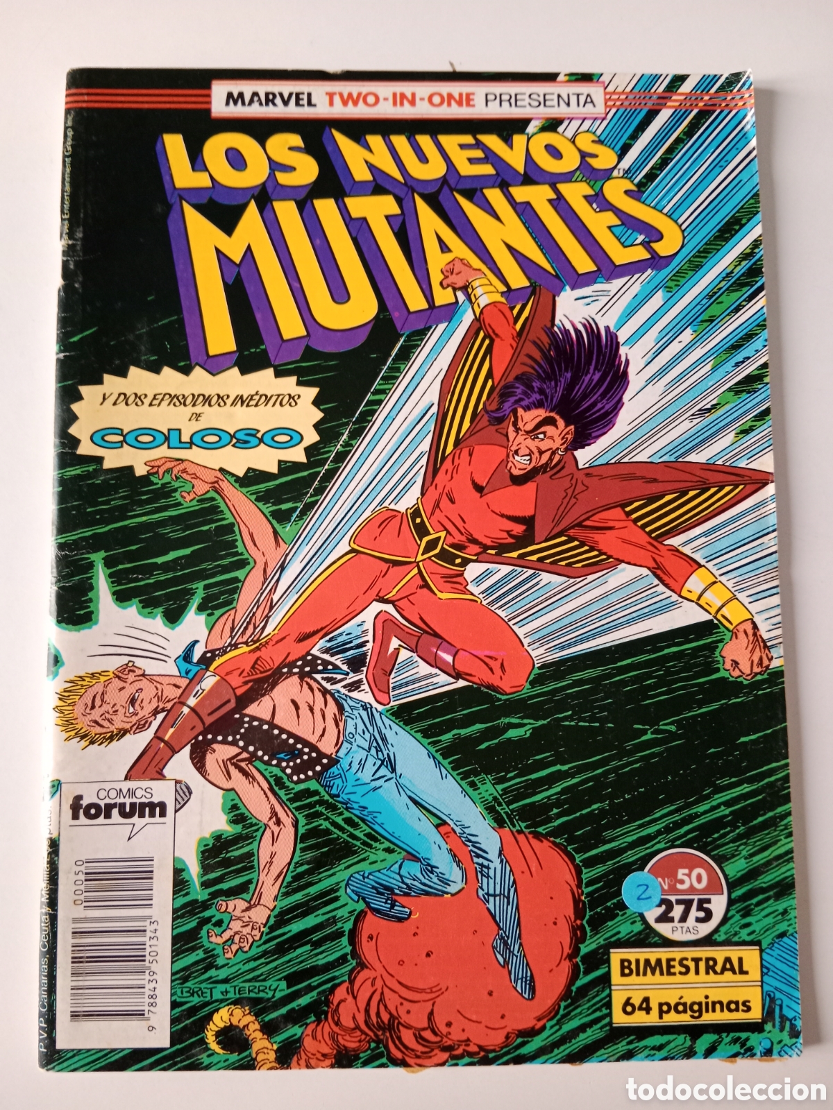 C&oacute;mics: MARVEL TWO IN ONE. LOS NUEVOS MUTANTES. N&deg;. 50 - Foto 1