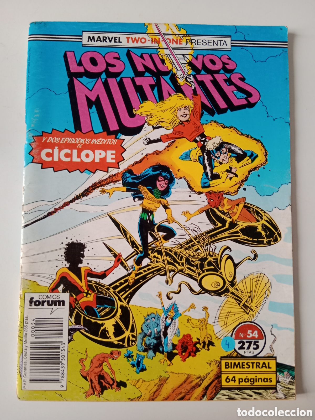 C&oacute;mics: MARVEL TWO IN ONE. LOS NUEVOS MUTANTES. N&deg;. 54 - Foto 1