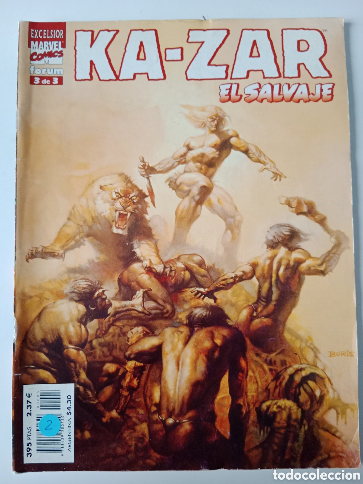 C&oacute;mics: KAZAR EL SALVAJE. N&deg;. 3 DE 3. EXCELSIOR - Foto 1