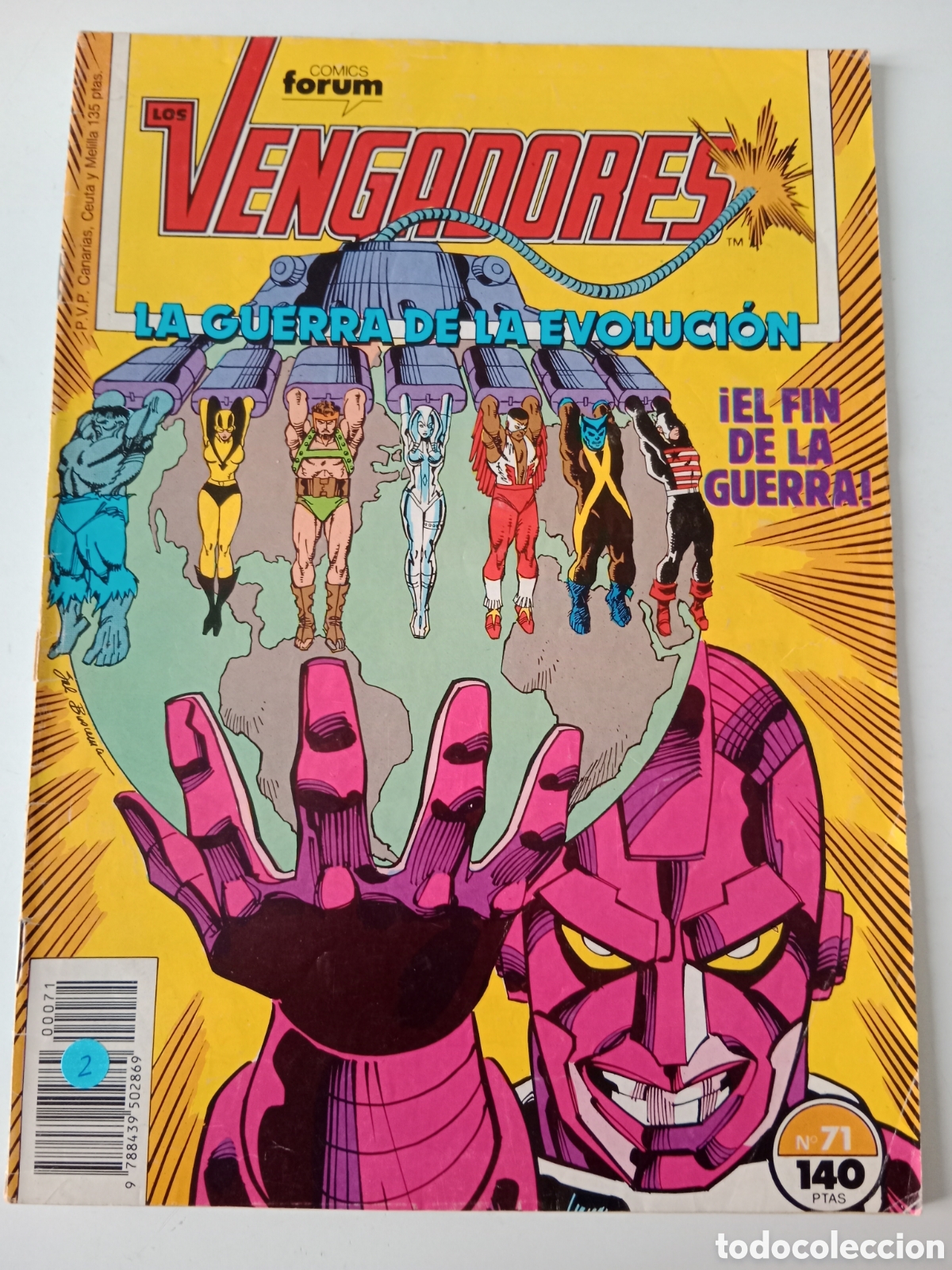 C&oacute;mics: VENGADORES N&deg;. 71 - Foto 1