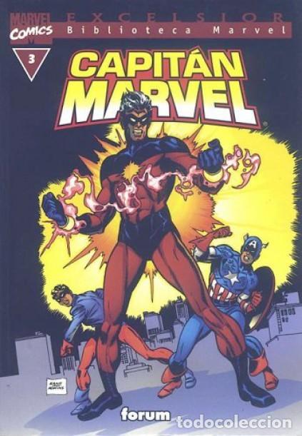 C&oacute;mics: BIBLIOTECA MARVEL CAPITAN MARVEL N&ordm; 3 - FORUM - ESTADO EXCELENTE - Foto 1