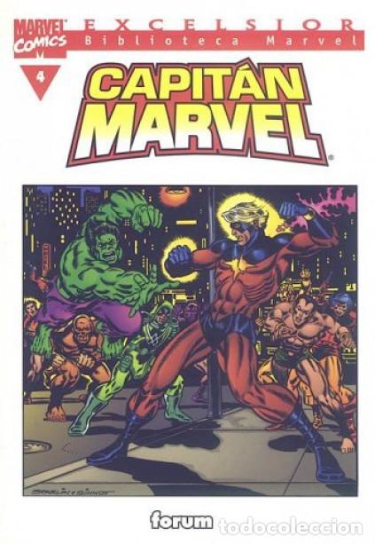 C&oacute;mics: BIBLIOTECA MARVEL CAPITAN MARVEL N&ordm; 4 - FORUM - ESTADO EXCELENTE - Foto 1