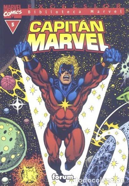 C&oacute;mics: BIBLIOTECA MARVEL CAPITAN MARVEL N&ordm; 5 - FORUM - BUEN ESTADO - Foto 1