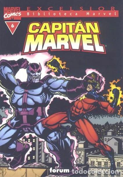 C&oacute;mics: BIBLIOTECA MARVEL CAPITAN MARVEL N&ordm; 6 - FORUM - ESTADO EXCELENTE - Foto 1