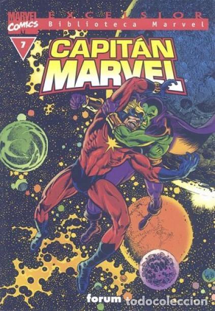 C&oacute;mics: BIBLIOTECA MARVEL CAPITAN MARVEL N&ordm; 7 - FORUM - MUY BUEN ESTADO - Foto 1