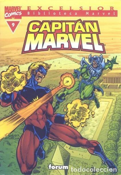 C&oacute;mics: BIBLIOTECA MARVEL CAPITAN MARVEL N&ordm; 9 - FORUM - ESTADO EXCELENTE - Foto 1