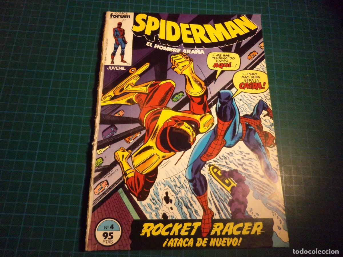 C&oacute;mics: Spiderman. N&ordm; 4. Forum. Procede de retapado. (Ref-00) - Foto 1