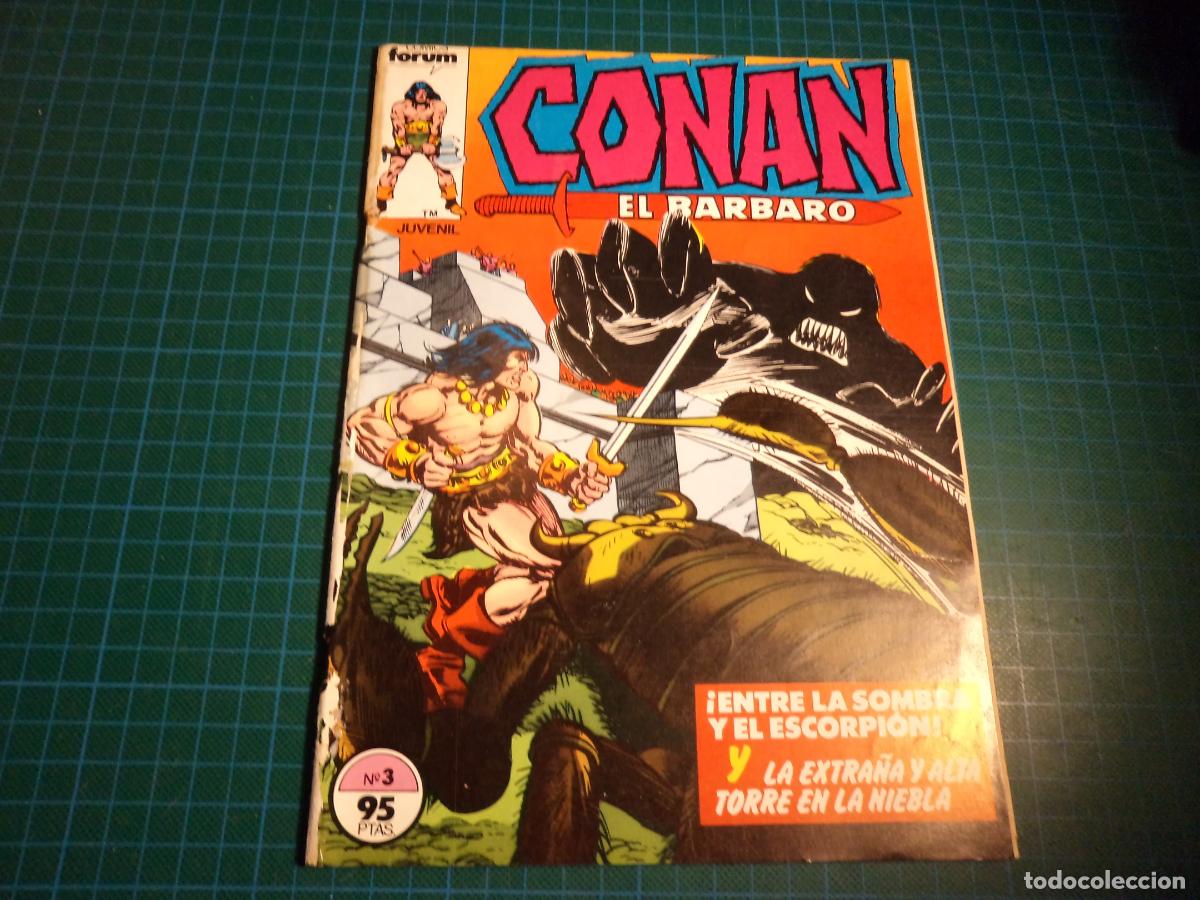C&oacute;mics: Conan. N&ordm; 3. Forum. Procede de retapado. (Ref-00) - Foto 1
