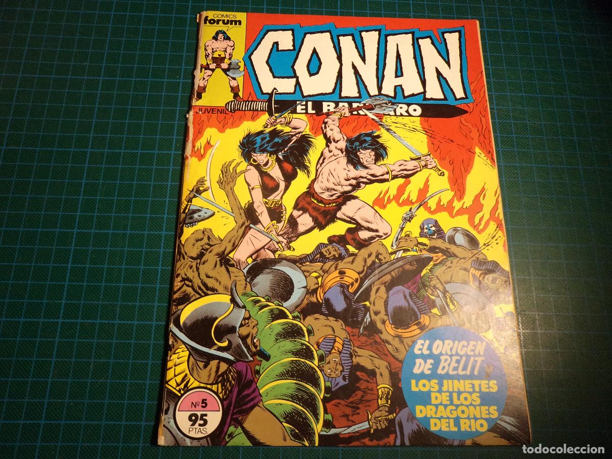 C&oacute;mics: Conan. N&ordm; 5. Forum. Procede de retapado. (Ref-00) - Foto 1