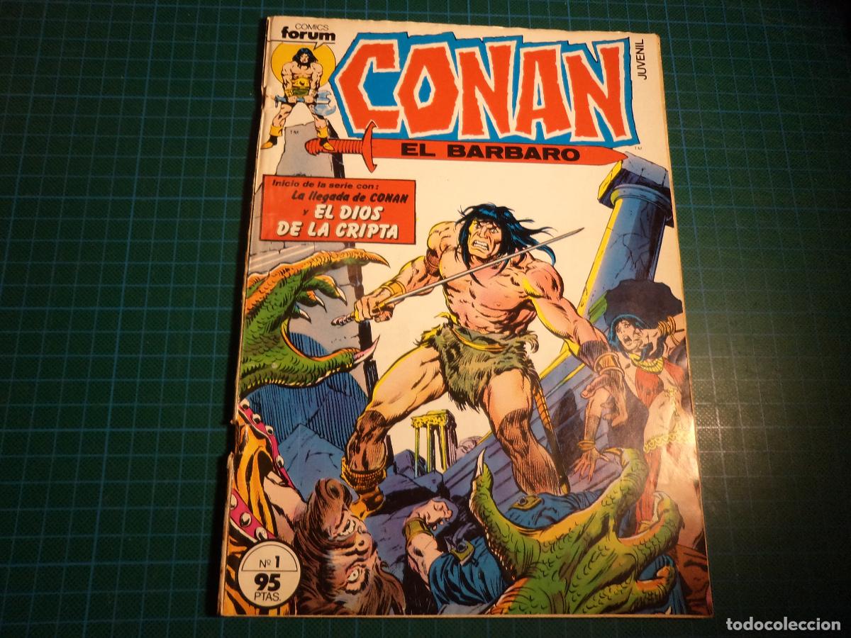 C&oacute;mics: Conan. N&ordm; 1. Forum. Procede de retapado. (Ref-00) - Foto 1