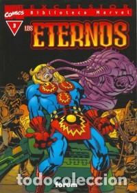 C&oacute;mics: BIBLIOTECA MARVEL LOS ETERNOS COMPLETA 1 AL 3 - FORUM - ESTADO EXCELENTE - Foto 4