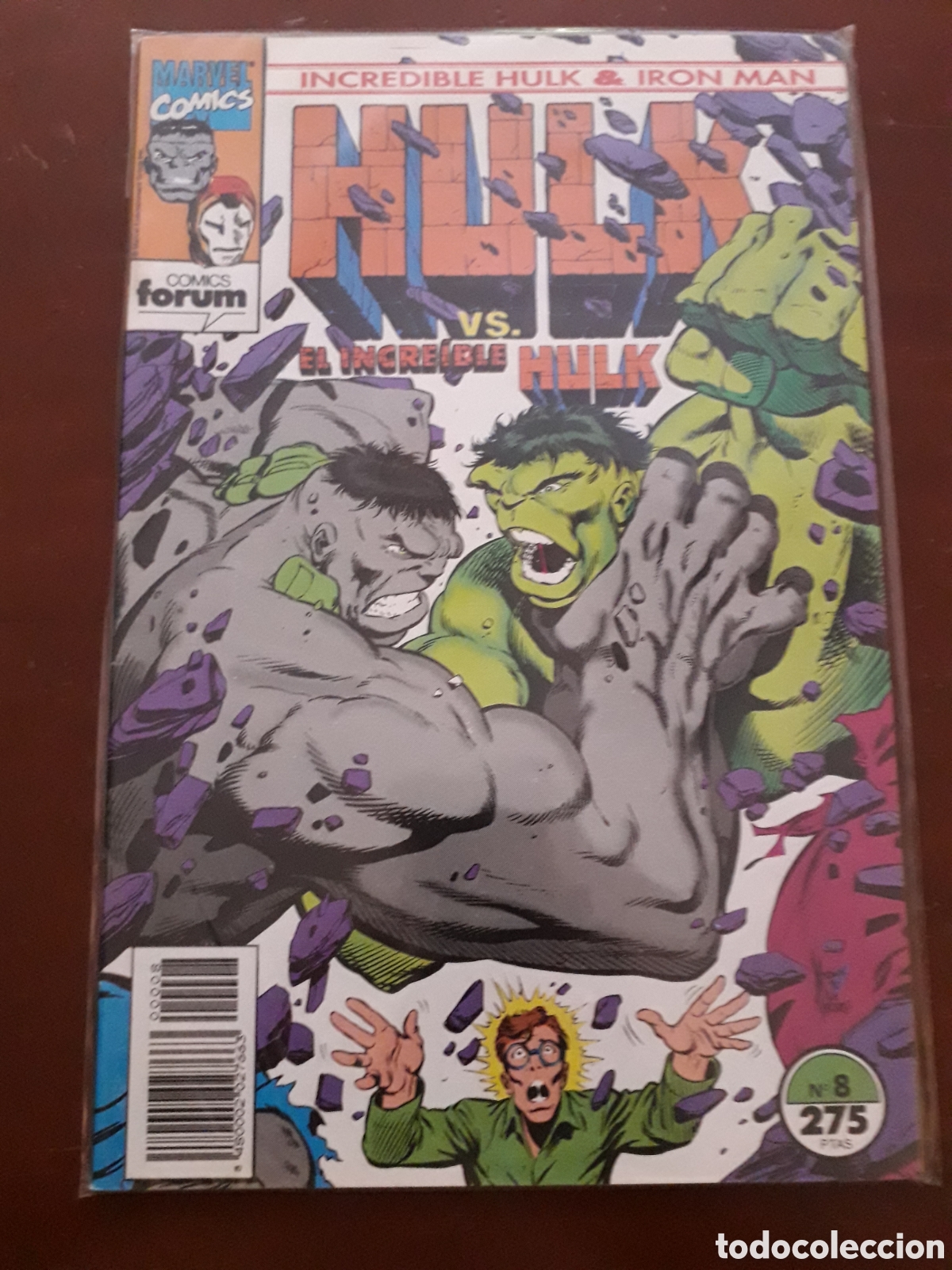 C&oacute;mics: Hulk Iron Man num 8. Excelente estado - Foto 1