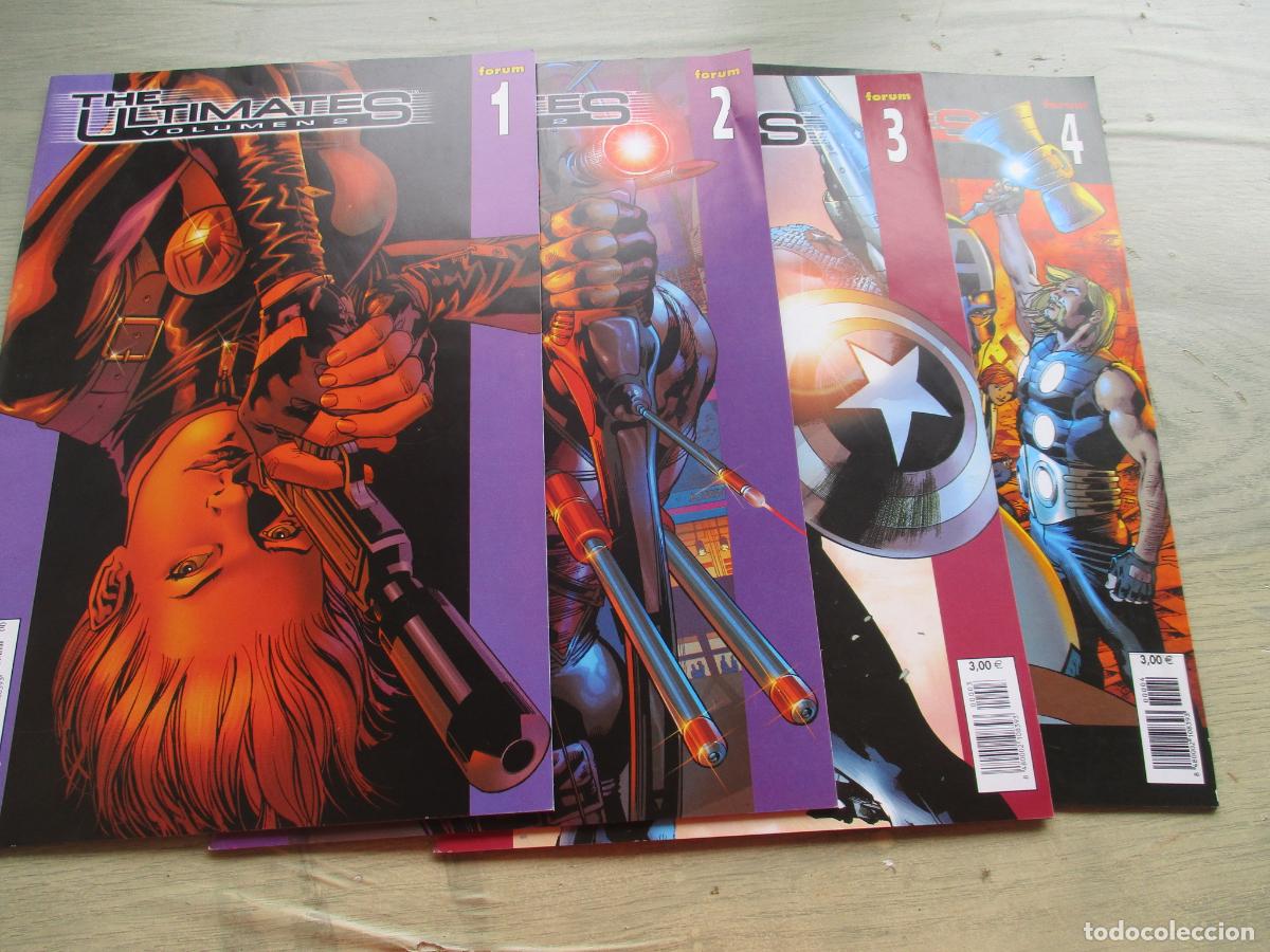 C&oacute;mics: THE ULTIMATES, VOLUMEN 2-MARVEL-FORUM- 4 VOLUMENES- 1 AL 4. - Foto 1