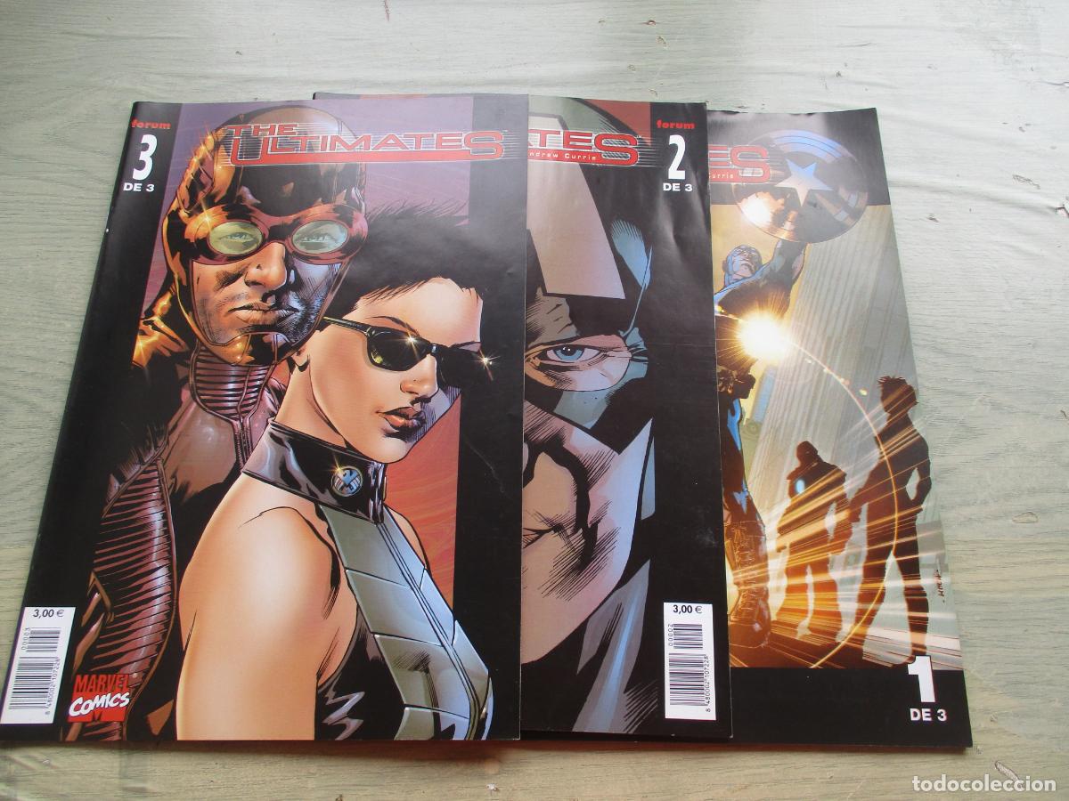 C&oacute;mics: THE ULTIMATES,-MARVEL-FORUM- 3 VOLUMENES- 1 AL 3. - Foto 1