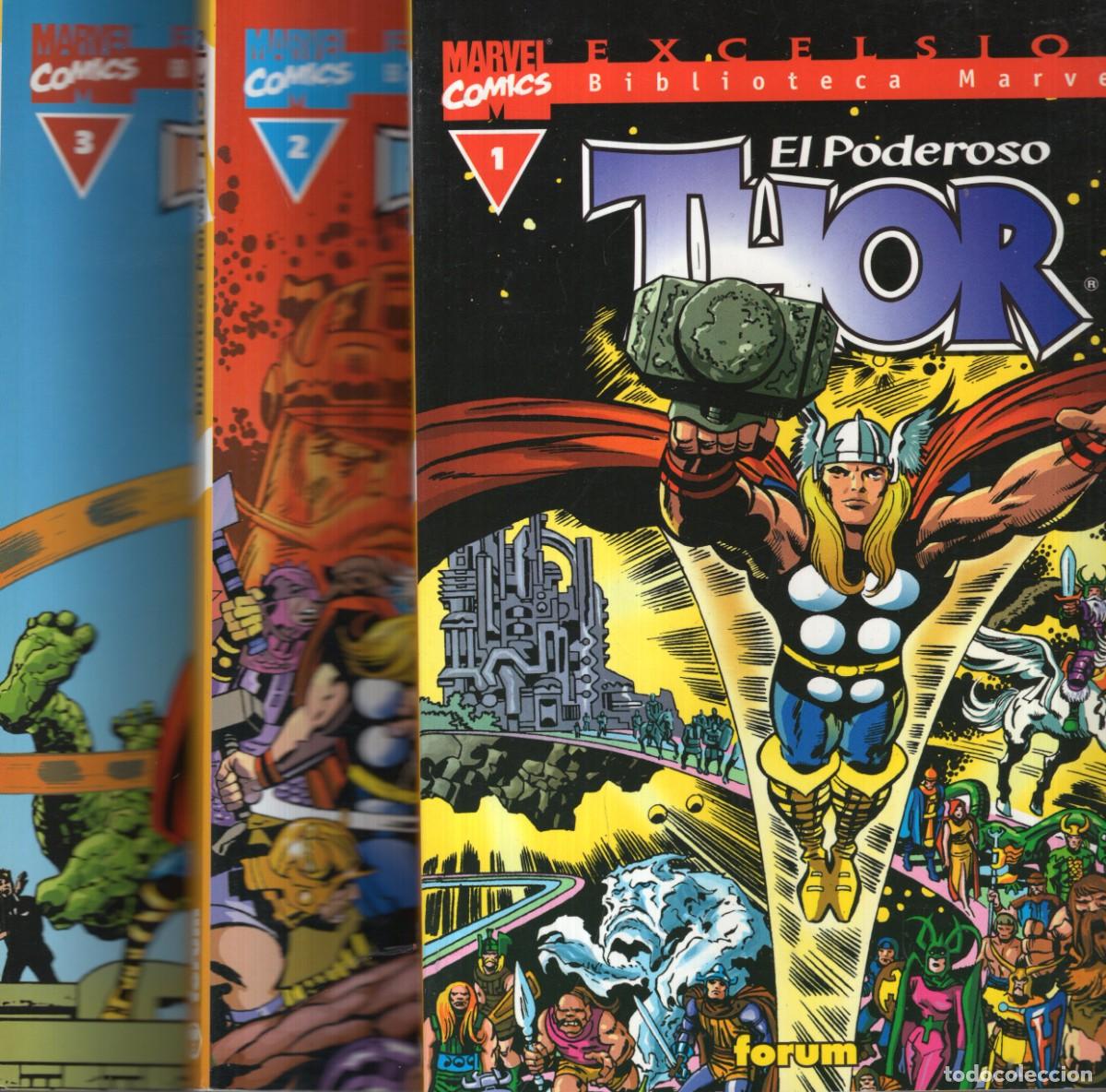 C&oacute;mics: BIBLIOTECA MARVEL THOR COMPLETA 1 AL 37 - FORUM - ESTADO EXCELENTE - Foto 1