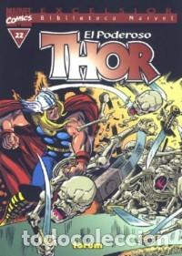 C&oacute;mics: BIBLIOTECA MARVEL THOR COMPLETA 1 AL 37 - FORUM - ESTADO EXCELENTE - Foto 23