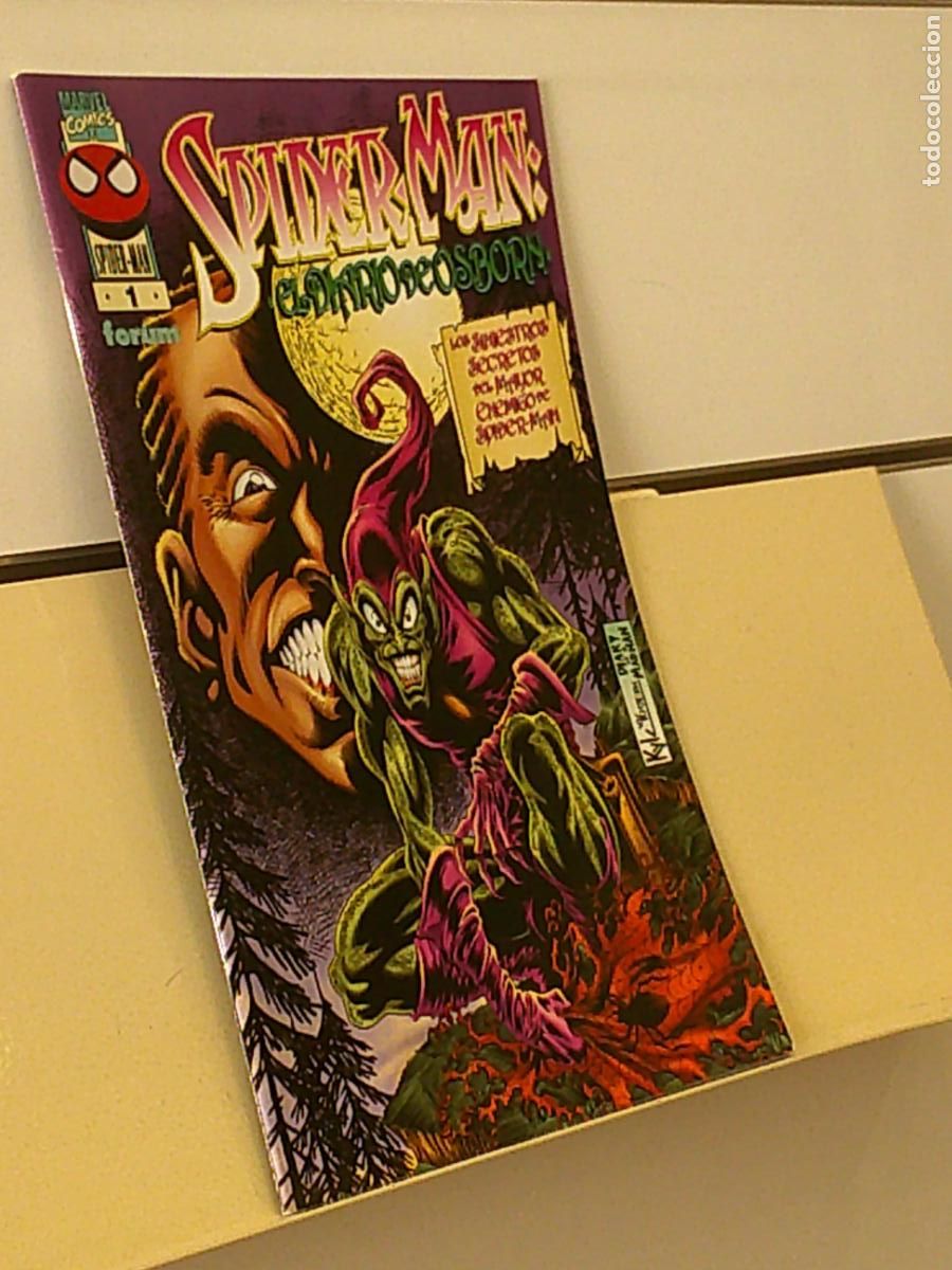 C&oacute;mics: SPIDERMAN EL DIARIO DE OSBORN N&ordm; 1 MARVEL - FORUM - Foto 1
