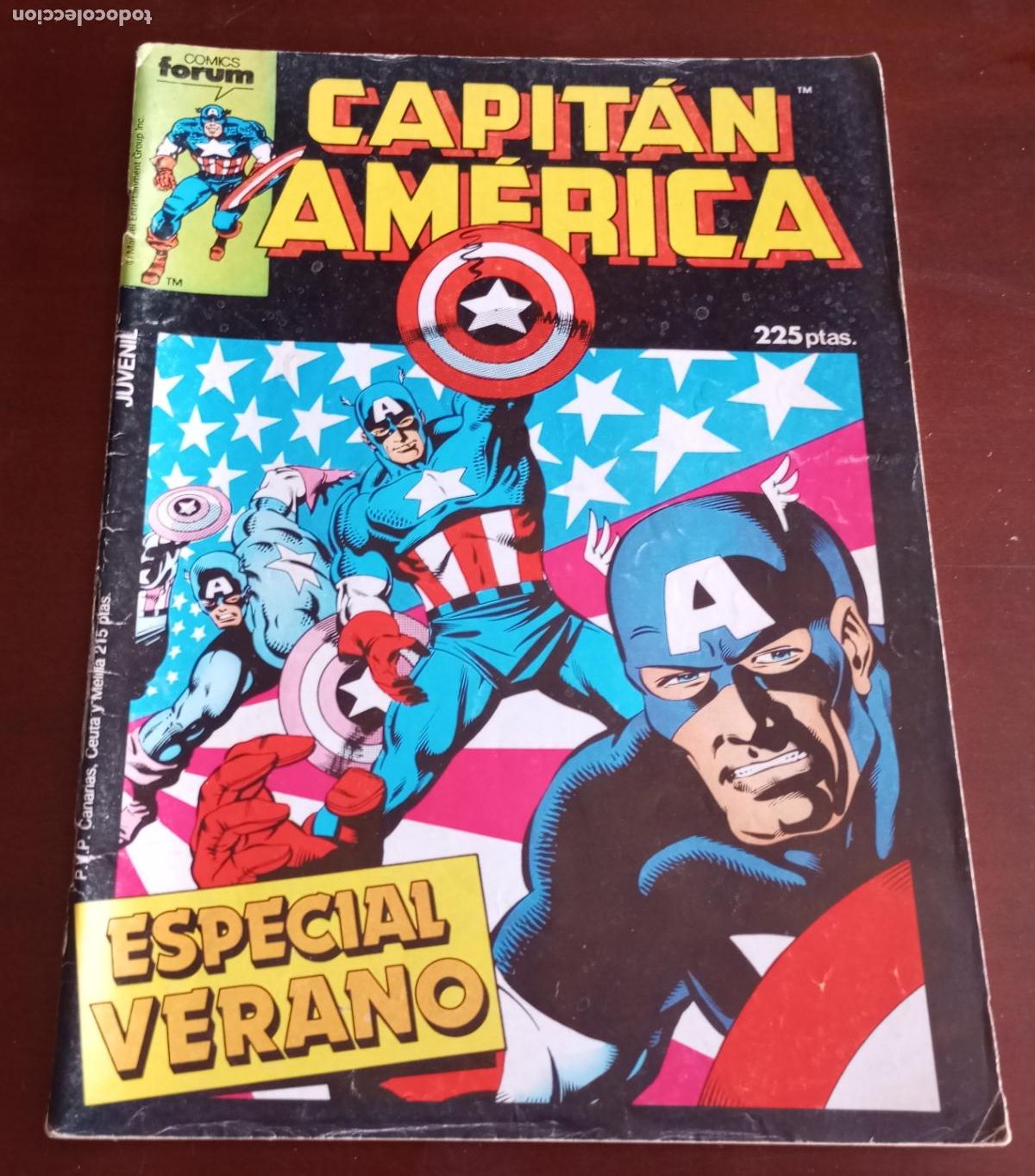 C&oacute;mics: CAPITAN AMERICA - ESPECIAL VERANO - 1987 - FORUM - Foto 1