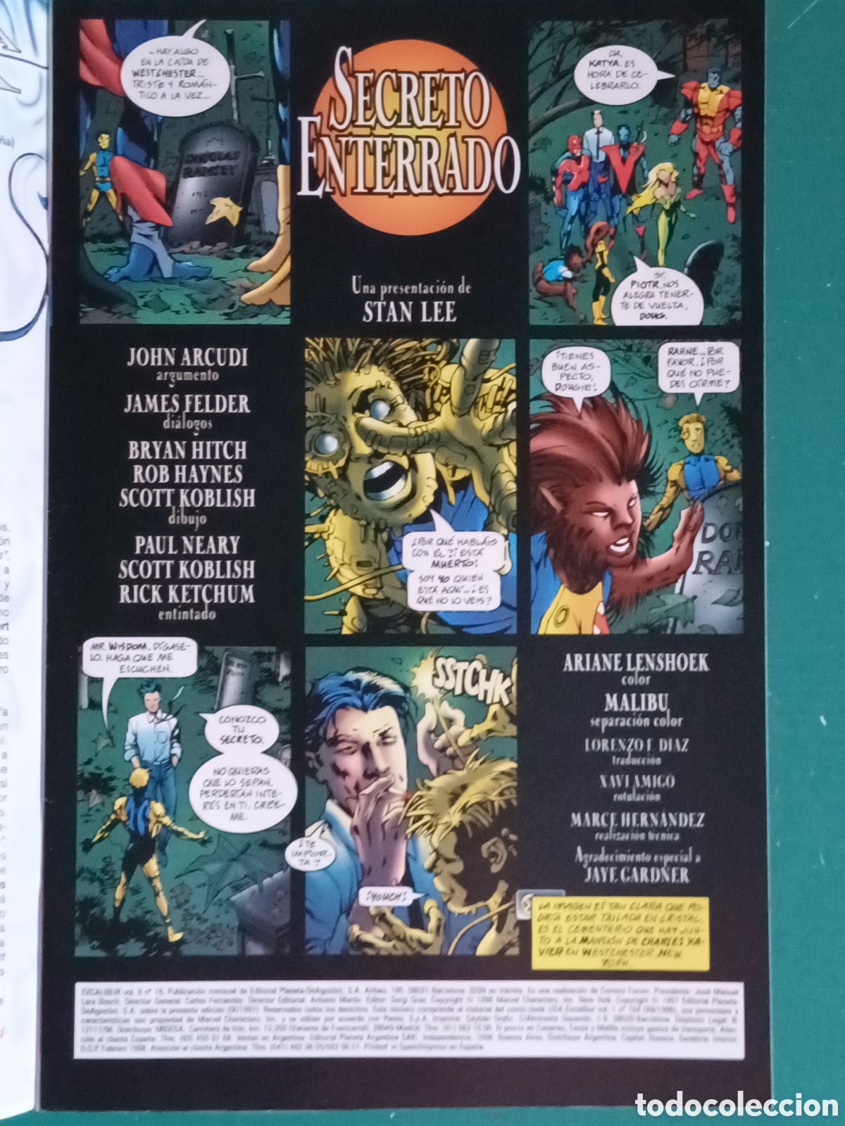 C&oacute;mics: Excalibur vol 2 N&ordm; 18 FORUM - MARVEL 1997 - Foto 2