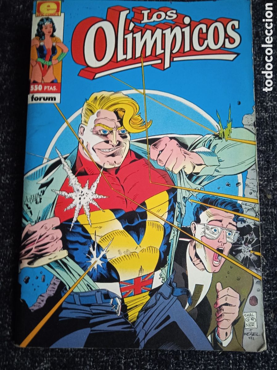 C&oacute;mics: LOS OLIMPICOS. -ED. FORUM - EPIC COMICS. - Foto 1