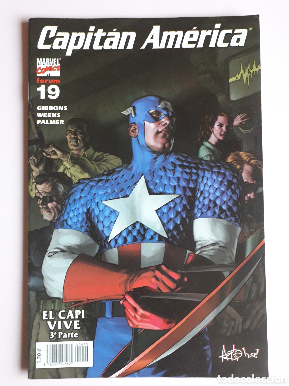C&oacute;mics: Capit&aacute;n Am&eacute;rica num 19. Ed F&oacute;rum - Foto 1