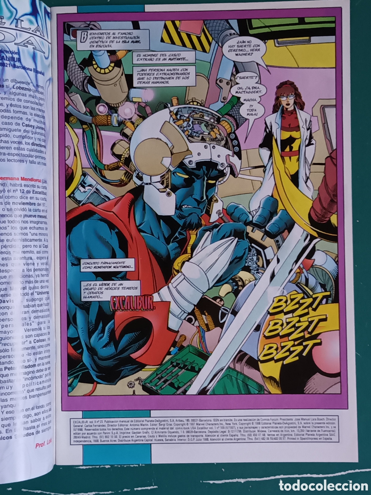 C&oacute;mics: Excalibur vol 2 N&ordm; 23 FORUM - MARVEL 1998 - Foto 2