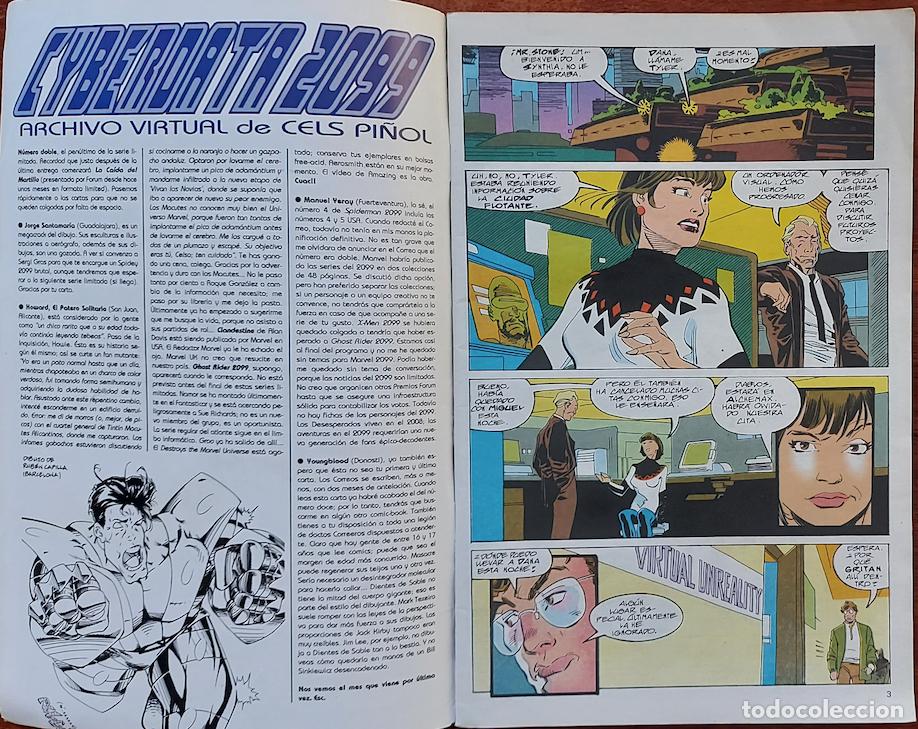 C&oacute;mics: Spiderman 2099 n&ordm; 11 de 12 - Thanatos - Comics Forum - 1994 - Foto 3