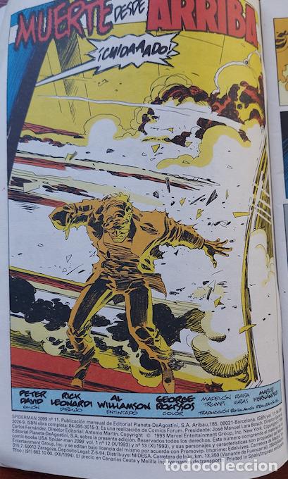 C&oacute;mics: Spiderman 2099 n&ordm; 11 de 12 - Thanatos - Comics Forum - 1994 - Foto 4