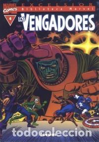 C&oacute;mics: BIBLIOTECA MARVEL LOS VENGADORES N&ordm; 4 - FORUM - ESTADO EXCELENTE - Foto 1