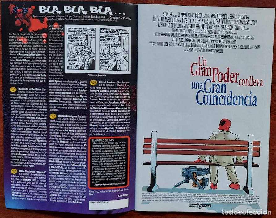 C&oacute;mics: Masacre n&ordm; 12 - Comics Forum - 1998 - Foto 3