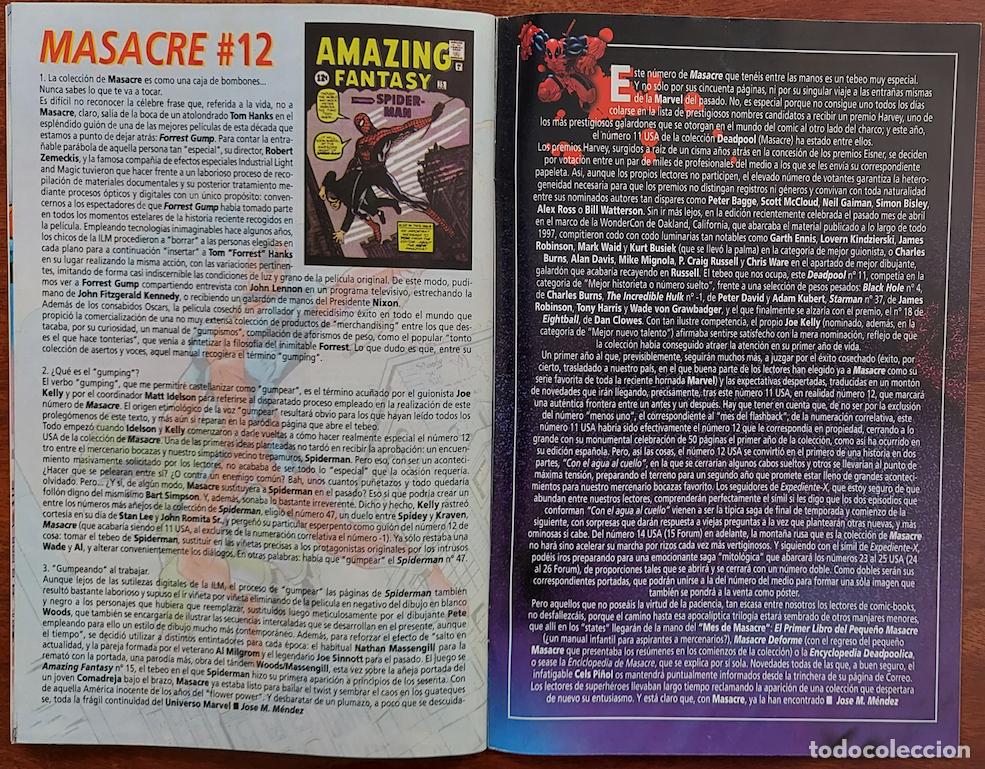 C&oacute;mics: Masacre n&ordm; 12 - Comics Forum - 1998 - Foto 17