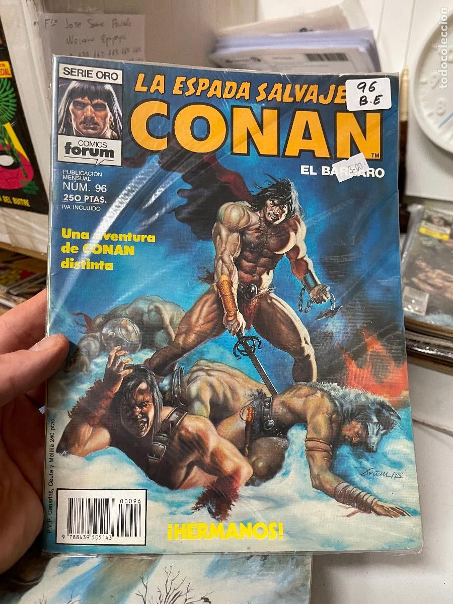 C&oacute;mics: FORUM LA ESPADA SALVAJE DE CONAN NUMERO 96 BUEN ESTADO - Foto 1